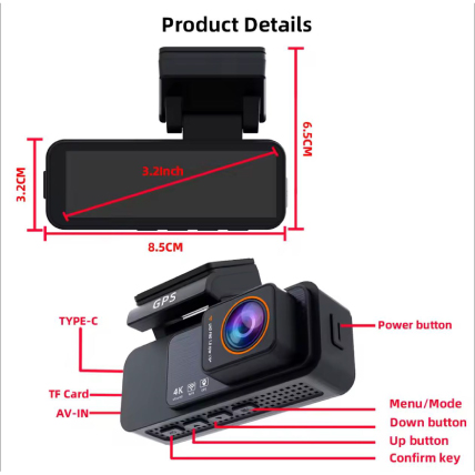 dashcam inbouwen parkeermodus