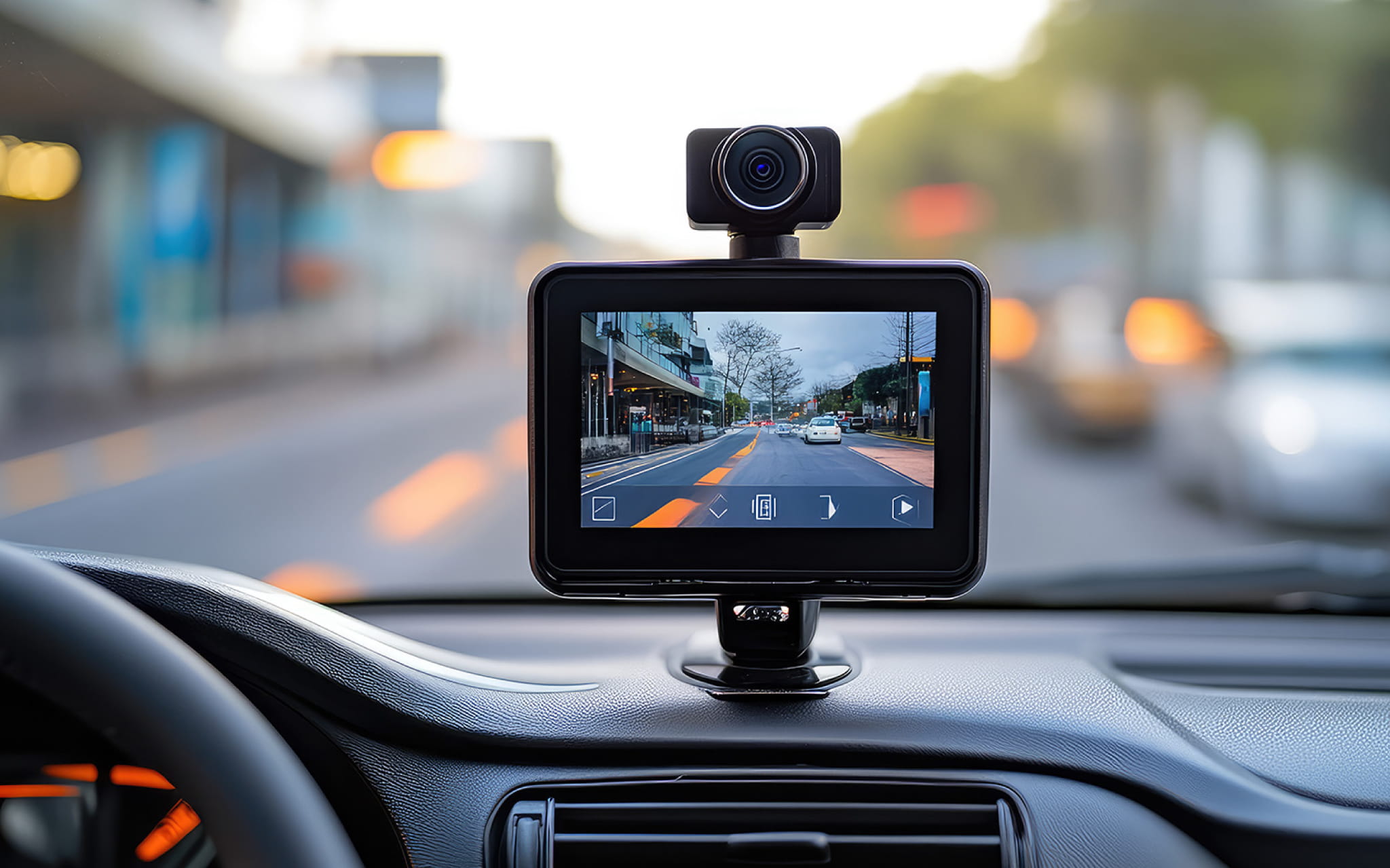 dashcam inbouwen
